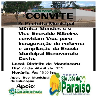 foto Not&iacute;cia São João do Paraíso