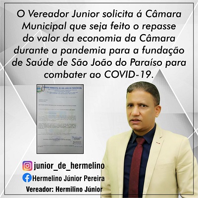 foto Not&iacute;cia São João do Paraíso